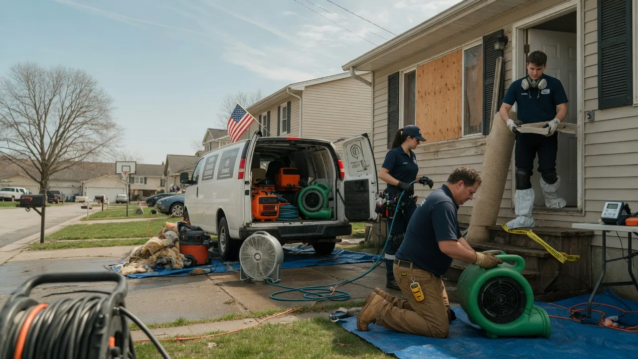 Water Damage Restoration in Houston, DE near me